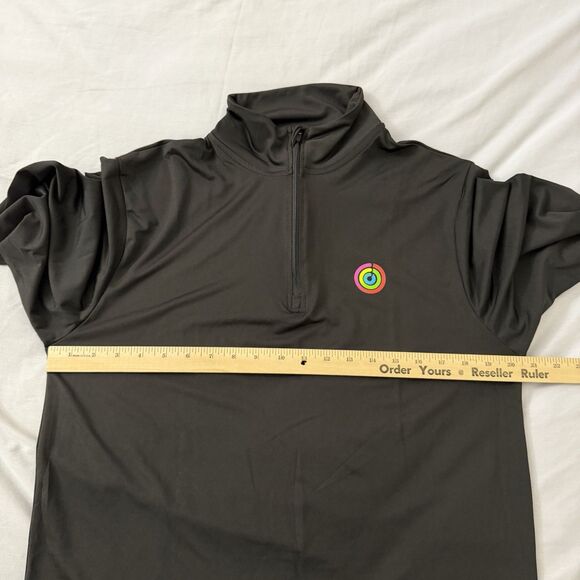 Apple logo Close Your Rings 1/4 zip Pullover Unisex Medium Employee Challenge - Picture 8 of 10